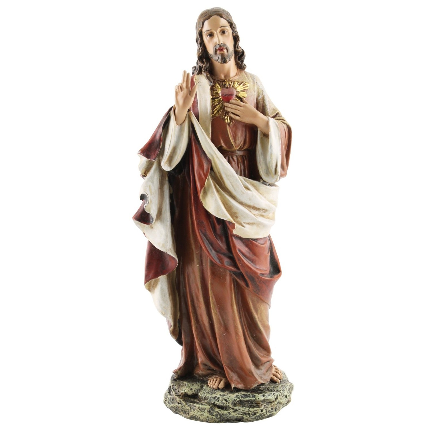 Factory customization life size wholesale religious saint catholic holy statue mother de Sacred Heart of Jesus statues for sale