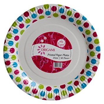 Flower  Luxurious  Biodegradable Disposable Food Grade Paper Plate for Tea Party