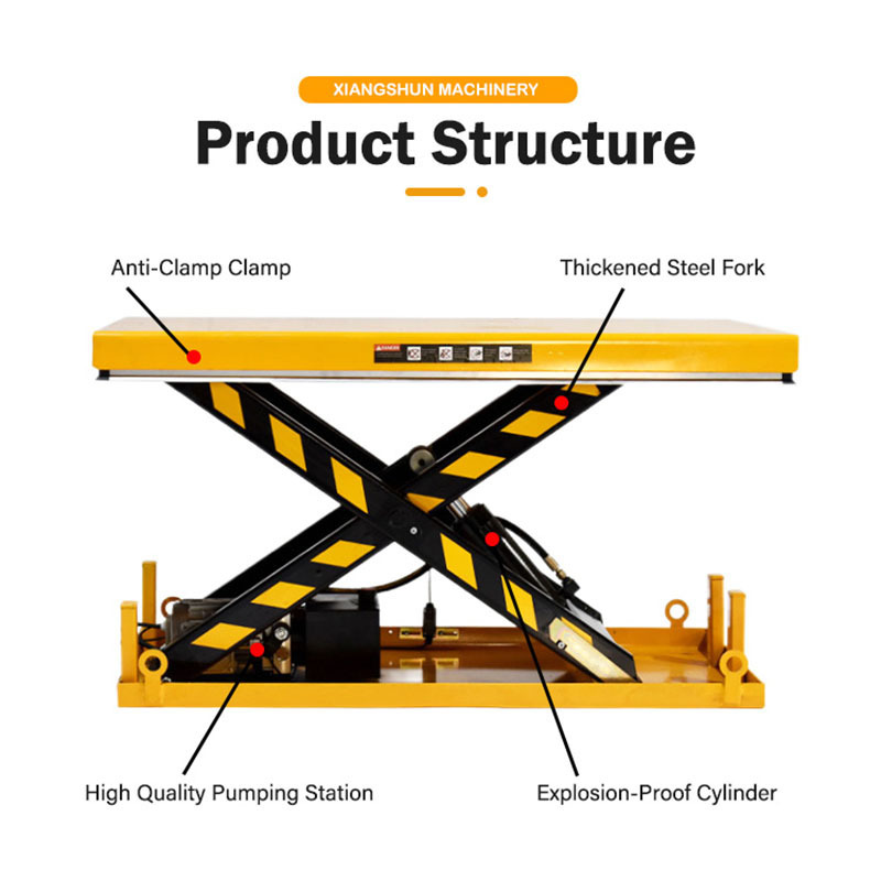 electric fixed wheel alignment scissor car lift manlift mobile platform manufacturer