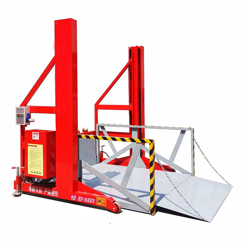 Crane 1.5 T Retractable Mobile Goods Loading Platform