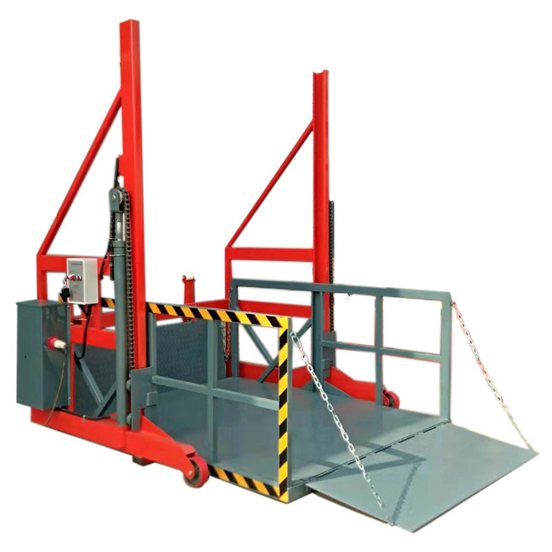 Crane 1.5 T Retractable Mobile Goods Loading Platform