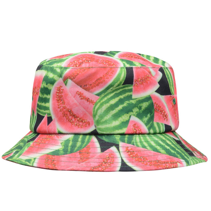 Custom Design Your Own All Over Sublimated Print Pattern Bucket Hats