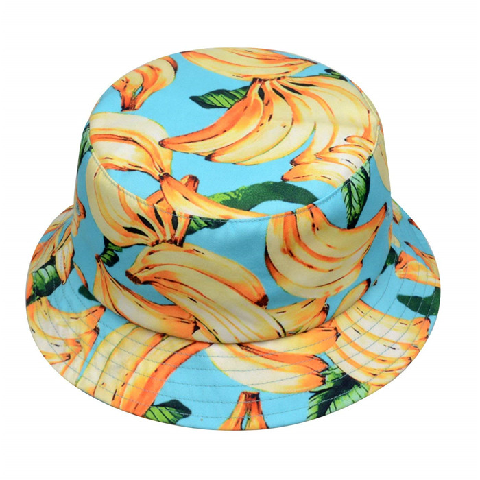 Custom Design Your Own All Over Sublimated Print Pattern Bucket Hats