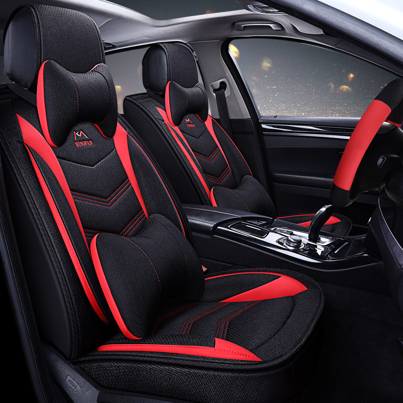 Hot Sale 5 Seat Covered Car Universal Size Car Luxury Interior Accessories For Jeep Wrangler