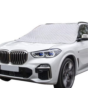 Magnetic Car Front Windshield Shade Universal Car Snow Cover For Snow Protection  Frost Guard