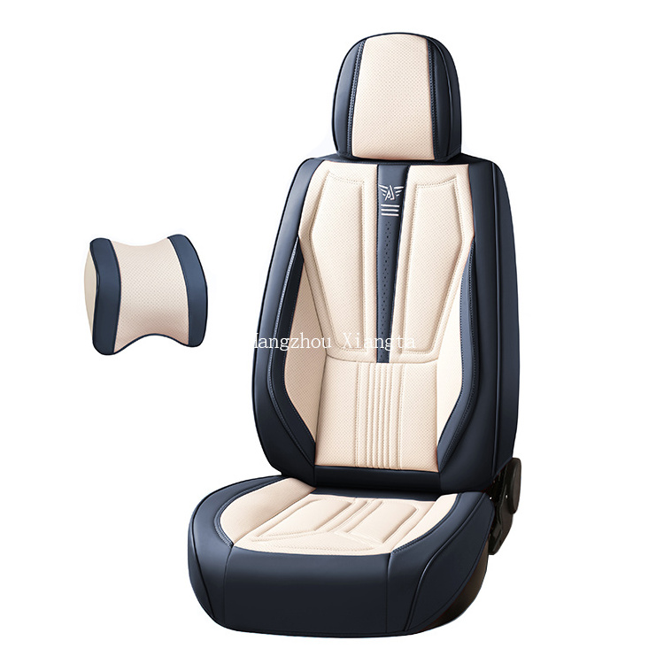 Xiangta Interior Accessories High Quality Full Seat Cover Set Universal Pu Leather 5D Car Seat Cover For Rav4