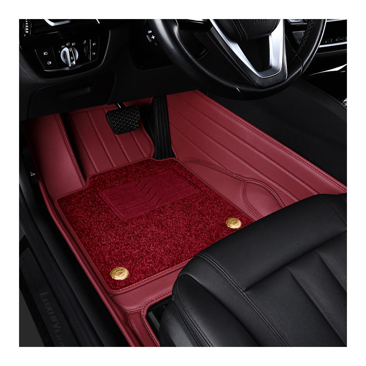 Right Hand Drive 3D 5D 7D All Weather Leather PVC Car Floor Mats For Thailand Car Mat