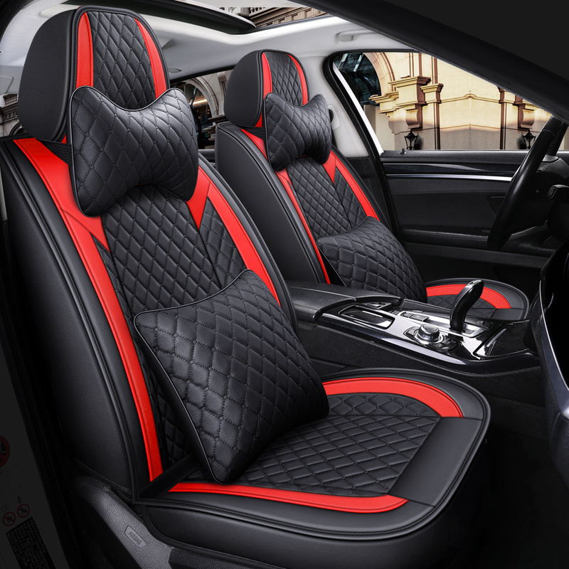 Waterproof Leather Car Seat Covers Full Set Wholesale Seat Cushion Car Seat Covers For Audi A3