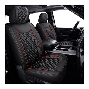 Hot Sale 2023 Car Seat Covers for 2009-2022 Dodge Ram 1500  High Quality Leather Luxury Custom Car Seat Cover Accessories