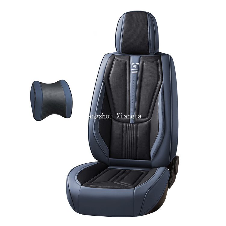 Xiangta Interior Accessories High Quality Full Seat Cover Set Universal Pu Leather 5D Car Seat Cover For Rav4