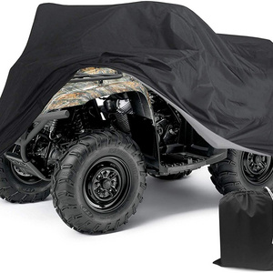 ATV Cover Oxford Cloth For Polaris Sportsman Yamaha Kawasaki Suzuki Honda Wheel Car Black