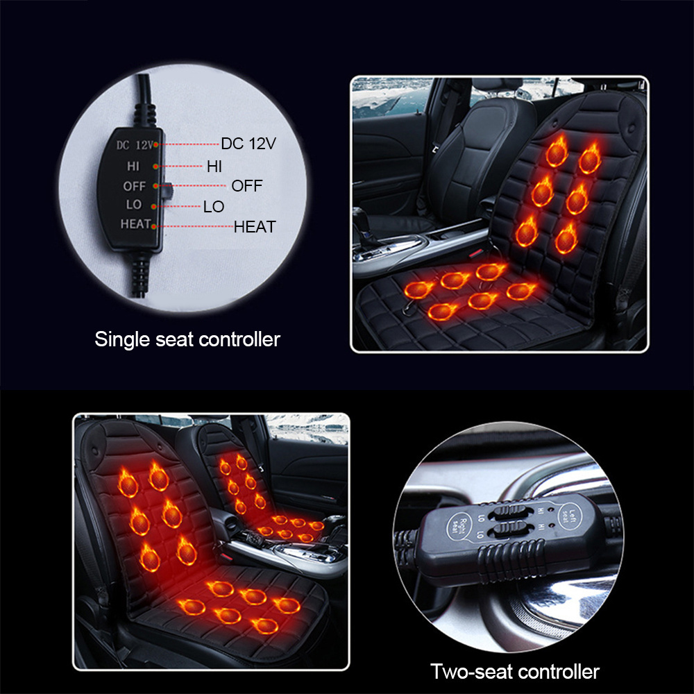 12V Heated Car Seat Cushion Cover Seat Winter Household Cushion cardriver heated seat cushion