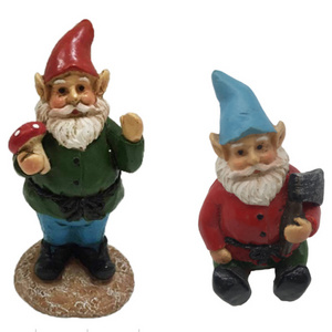 Small Fairy Miniature Gnomes Village Garden Mini Gnome Figurine