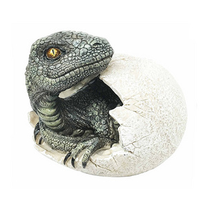 Resin Dinosaur Egg Fossil Figurine Statue