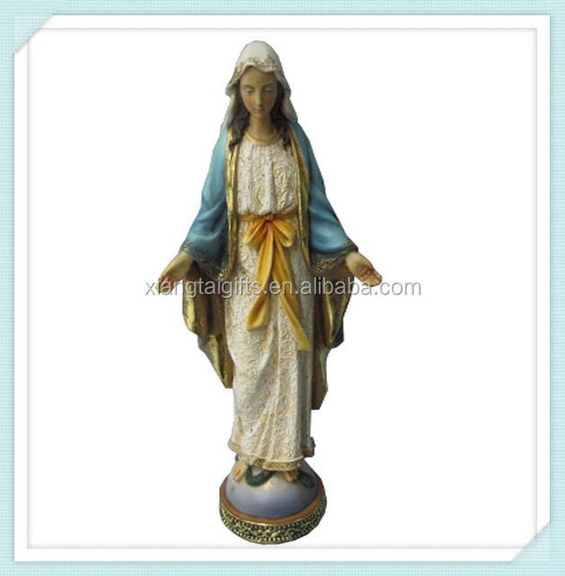 Resin Wholesale Virgin Mary Religious Statue