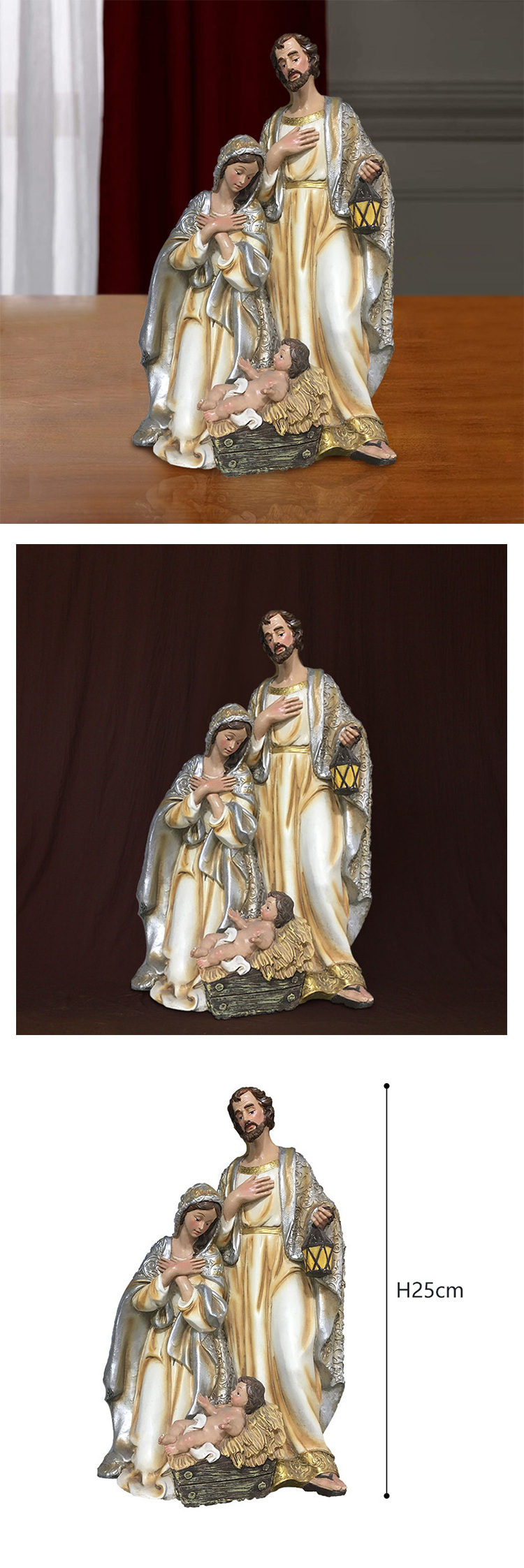 Resin Nativity Set Catholic Religious Statues