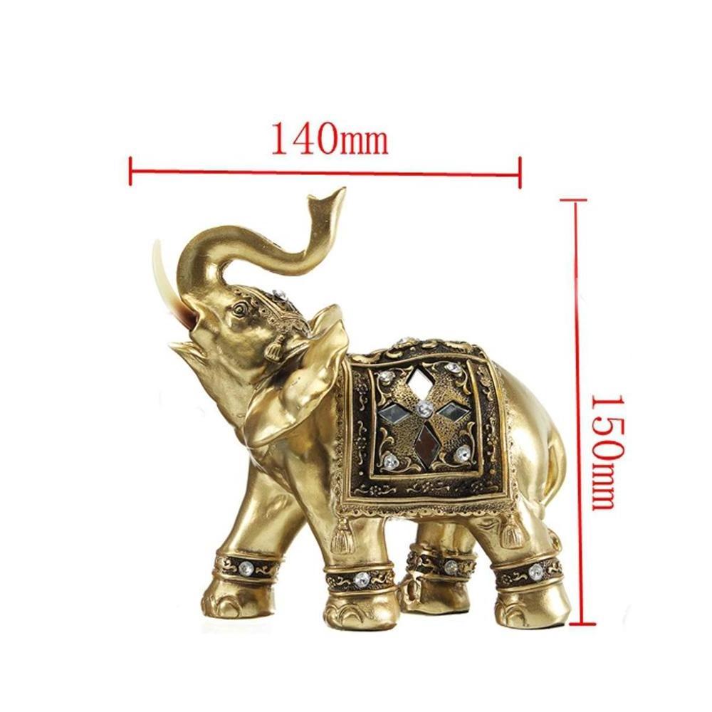 Decorative resin elephant statue