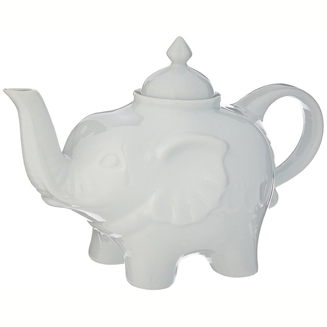 Porcelain cute elephant teapot