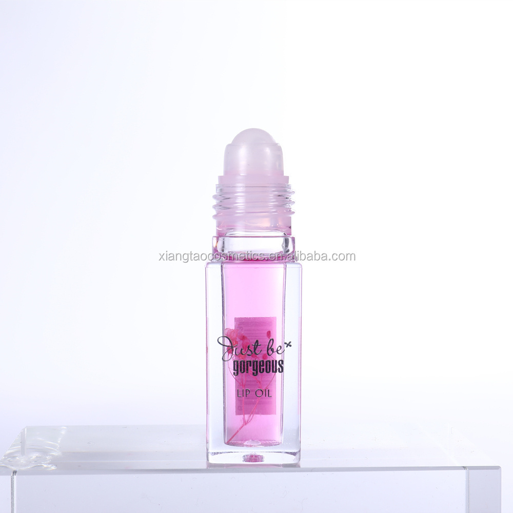 Customized no logo gel lip gloss labels clear lip gloss vendor OEM/ODM lip oil