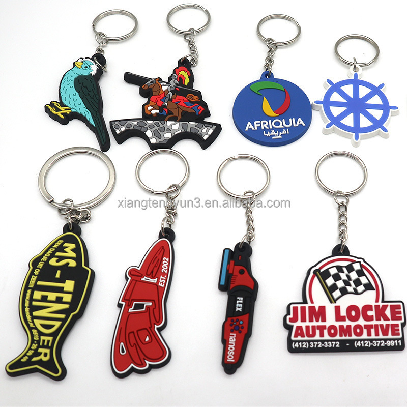 rubber logo keychain rubber designer sneaker keychain shoe 3d key chain rubber character 3d keychain