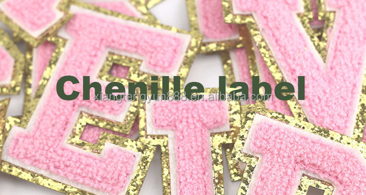 Self adhesive chenille letters patches chenille patches letters adhesive large christmas chenille iron on patch