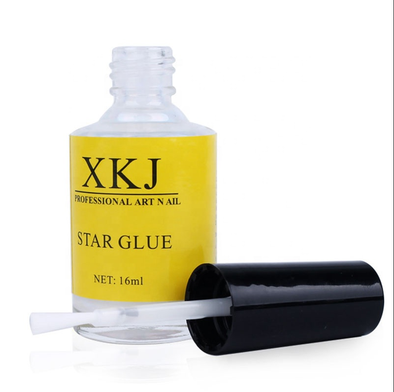 Nail star glue Transfer Foil Glue Sticker Adhesive White Nail Foil glue 16ml