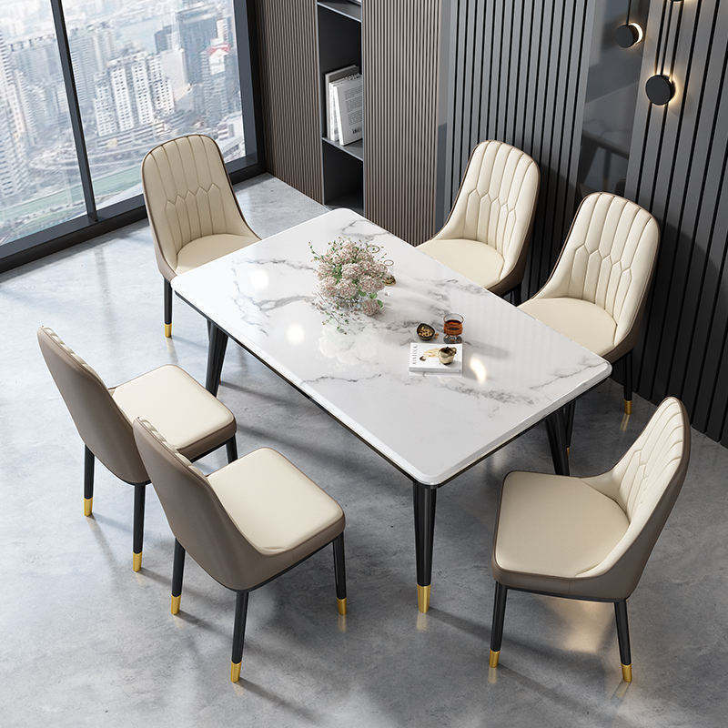 Modern Luxury Contemporary Restaurant Hotel Dining Room Pu Leather Chairs For Sale