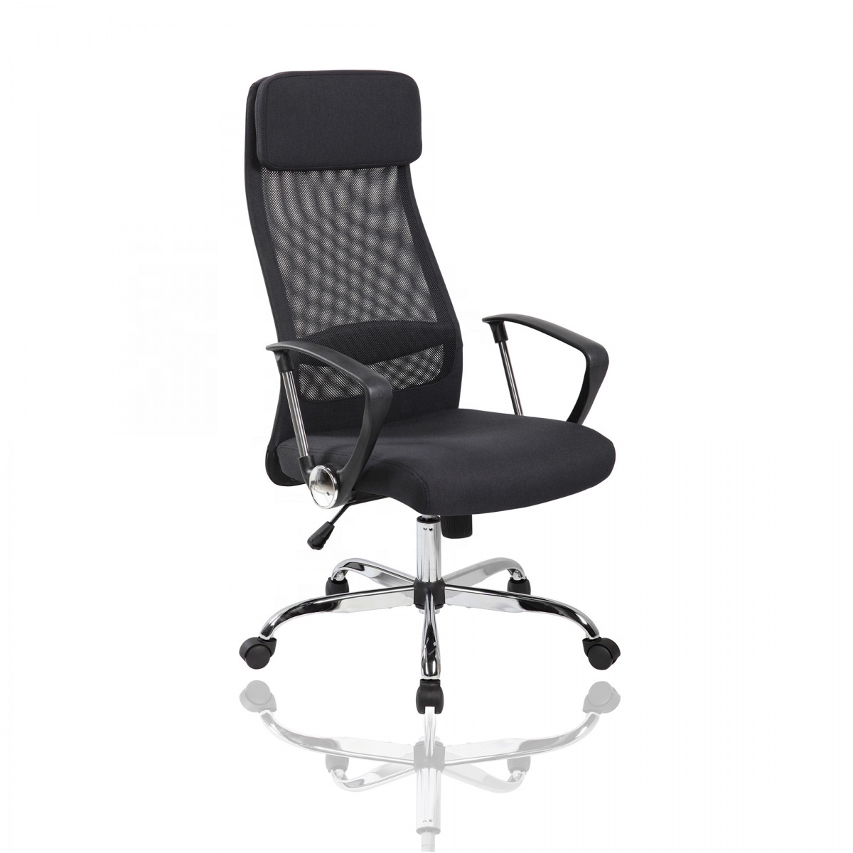 Meeting Room Casters Chair Modern Cheap Lift Swivel Mesh Fabric Office Chair With Wheels