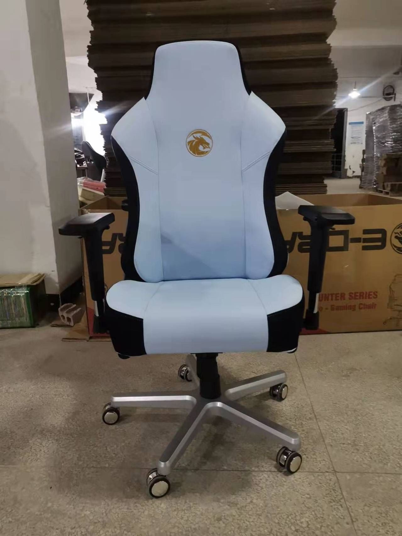 Custom High Quality Cheap Beautiful Red Leather Memory Foam Cushion 4D armrest Pc Gaming Chair