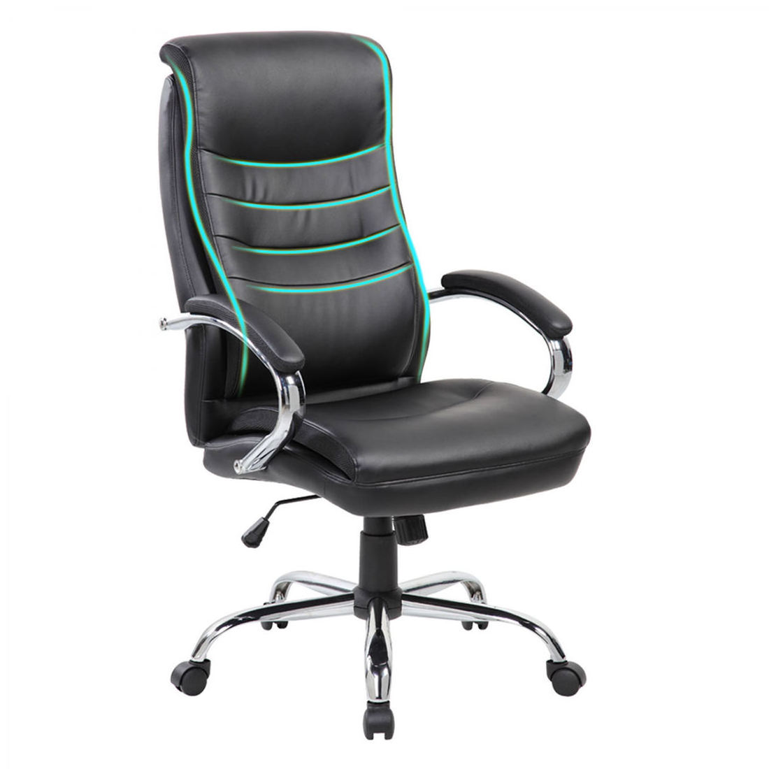 Cheap Price Carbon Fiber Moving Igo Office Chair Hydraulic Leather Large Tall Office Chair