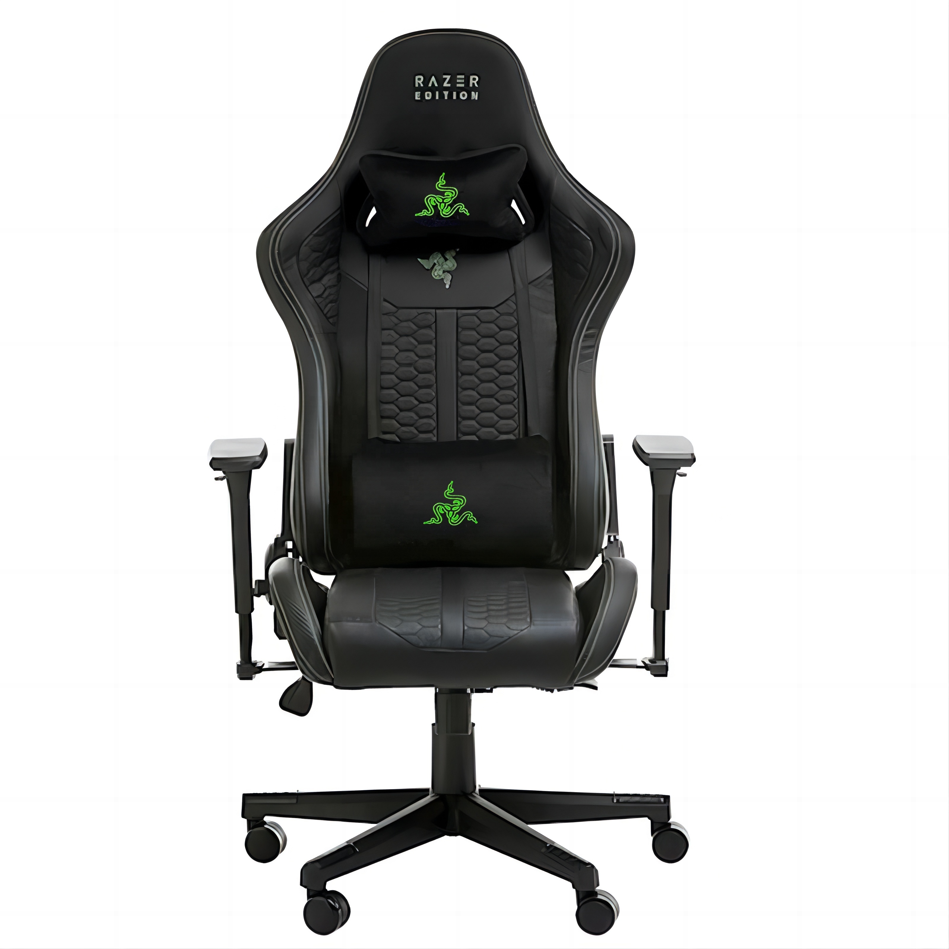 Wholesale Razer Gaming Chair Anji Computer Massage Silla Gamer Racing Chair Swivel Style with PU Metal & Iron Materials