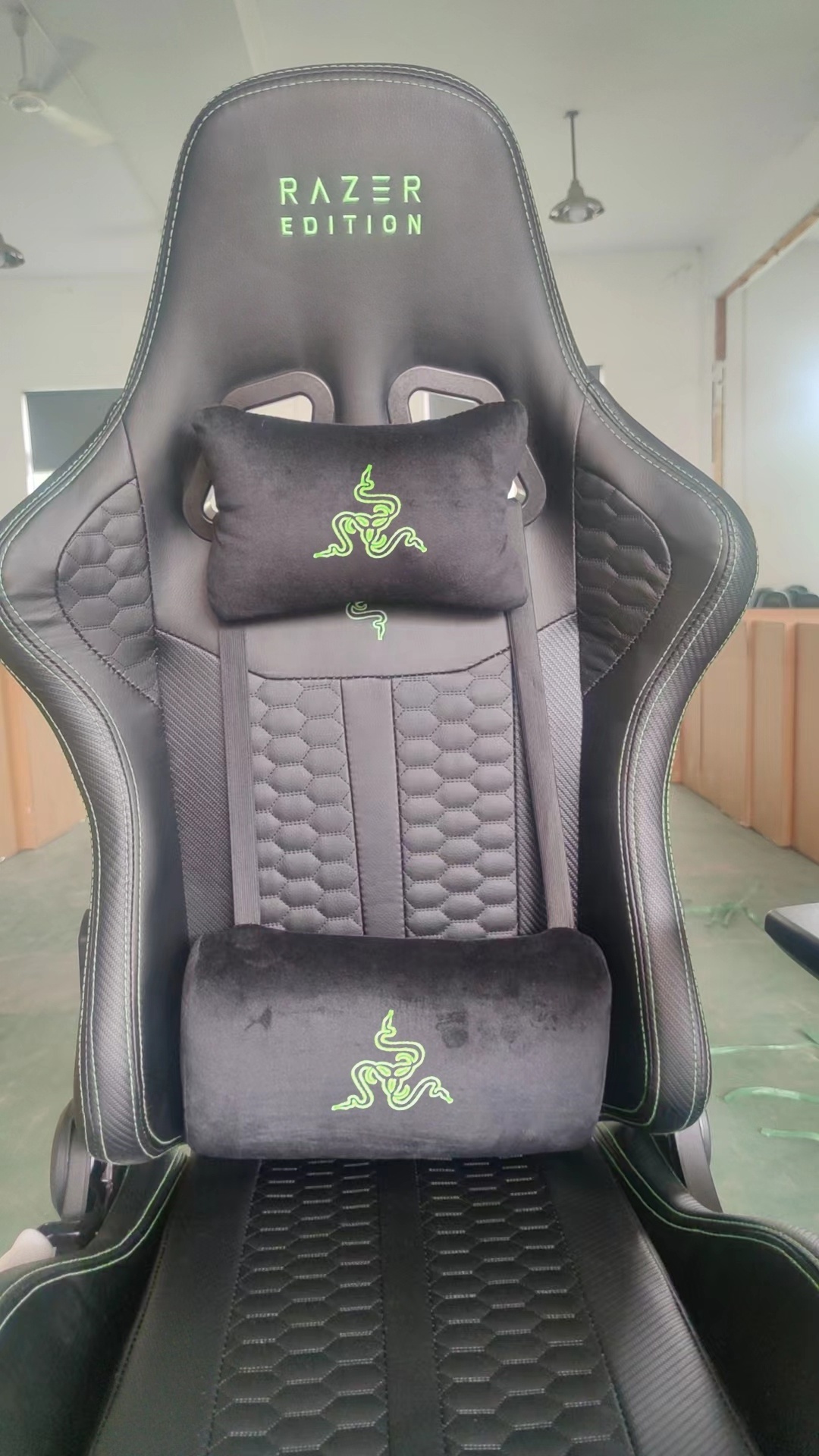 razer gaming chair Custom China Black Red Pu Leather Silla Gamer Chair Ergonomic Racing Computer Pc Gamer Gaming Chair