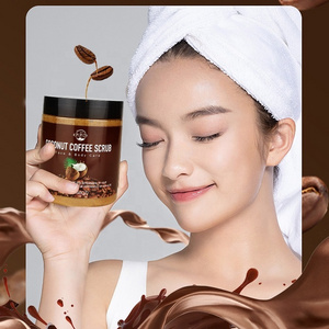 Lidercare Gommage Cafe Coffee Scrub Exfoliating Whitening Body Scrub Private Label Coconut Coffee Body Scrub