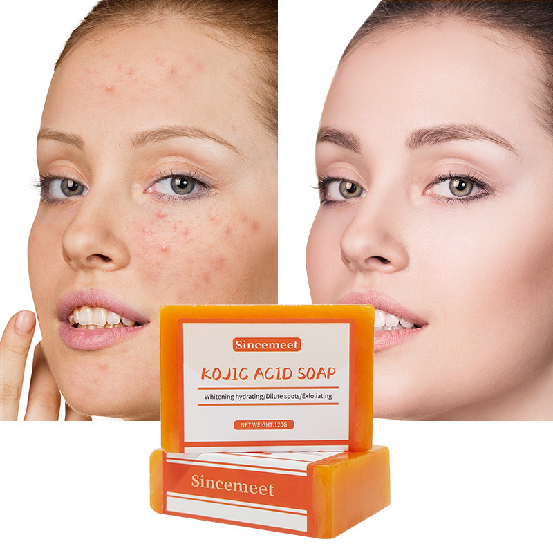 Wholesale Kojic Acid Whitening Soap Big Size Soap Kojic Acid & Gluthathione Soap For Removed Black Spots For Skin Care