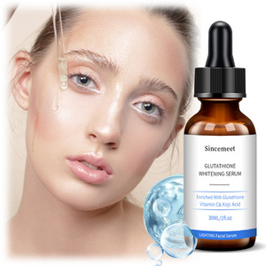 Private label organic 100% pure hyaluronic acid and  Serum Skin Whitening vitamin c skin facial whitening