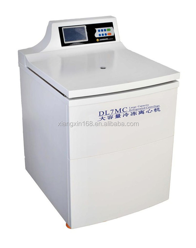 DL-6MC DL-7MC floor model refrigerated Centrifuge with Large Capacity swing bucket