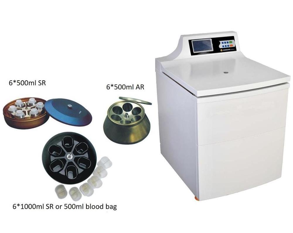 DL-6MC DL-7MC floor model refrigerated Centrifuge with Large Capacity swing bucket