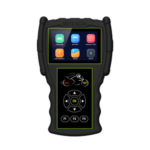 JDiag M100 Pro Motorcycle Scanner D87 D88 Function Diagnostic Tool Simple Version 3.5-inch Color Screen Battery Tester