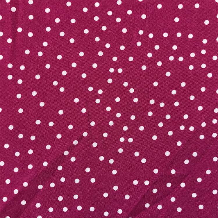 Stock of Shaoxing Colorful Printed Fabric Solid Color Fabric Speckled Polyester Calico