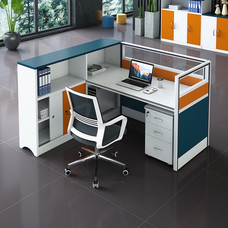 Modern Design Panel Computer Desk Office Furniture Wooden Cubicle Workstations