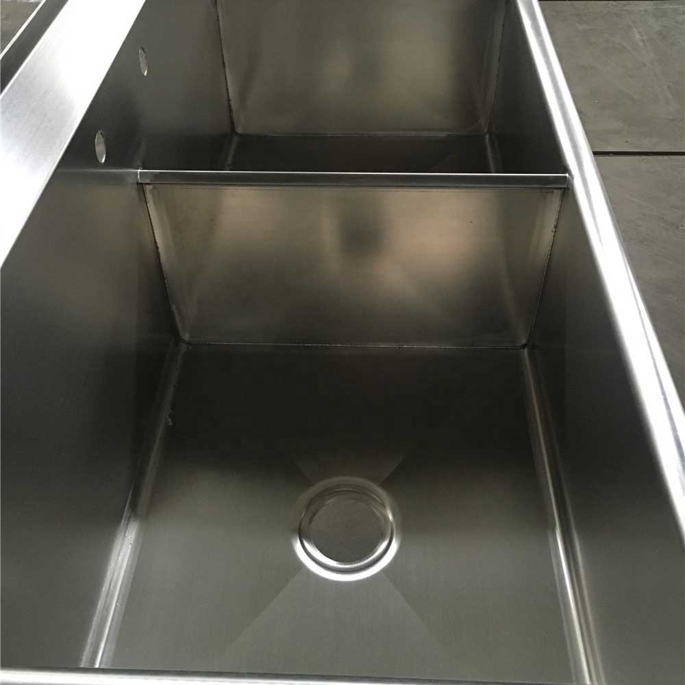 NSF Certified  Free standing Stainless Steel 3 Compartment Budget Sink Commercial Kitchen triple bowl Sink Economy Sink