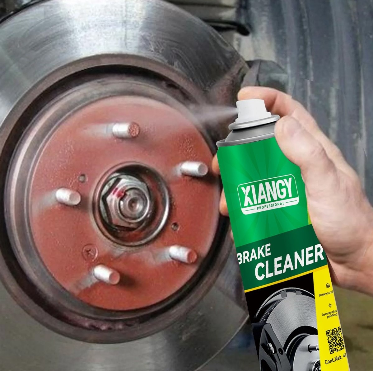 Car Care Detailing Wheel Trim Brake Cleaner Rust Iron Stains Remover Wash Spray