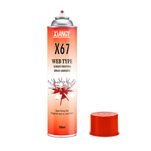 Xiangy X67 screen printing spray glue web spray pattern