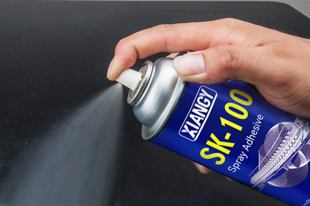 Temporary Textile SK-100 Spray Adhesive Glue For Fabric And Embroidery