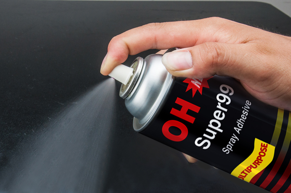 OH Super 99 Fabric Spray Glue Embroidery Adhesive Spray