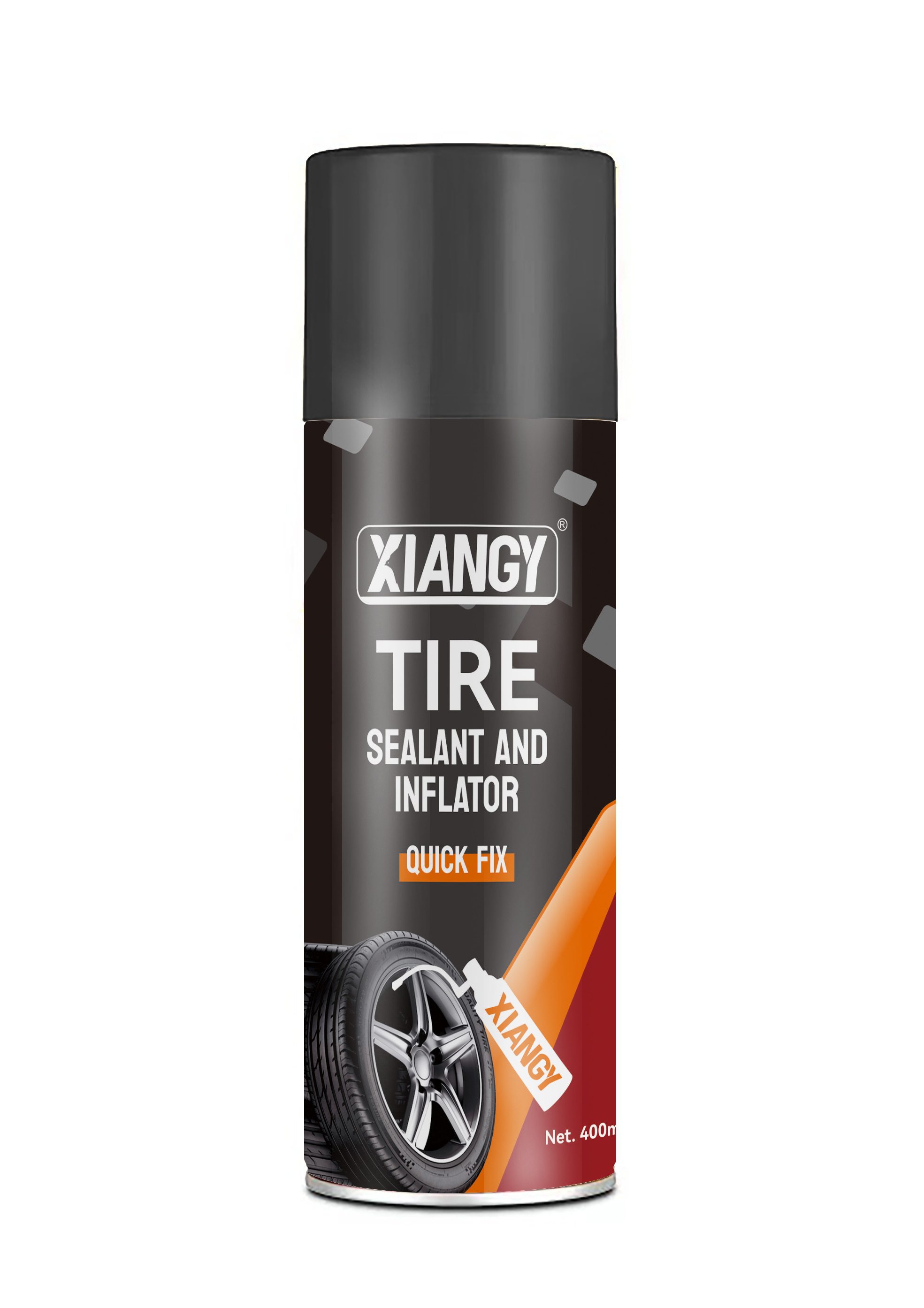 Tire Fix Filler Repair Patch Tyre Sealer Inflator Aerosol Spray