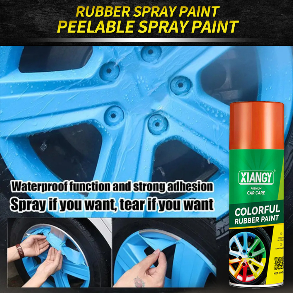 Colorful Rubber Spray Paint For Car Wheel Rubber Paint