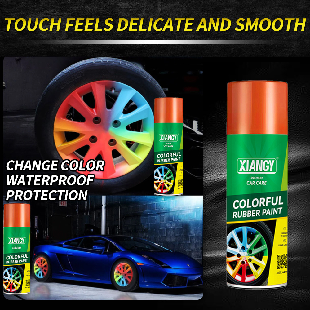 Best Car Tire Protective Waterproof Peelable Rubber Spray Paint