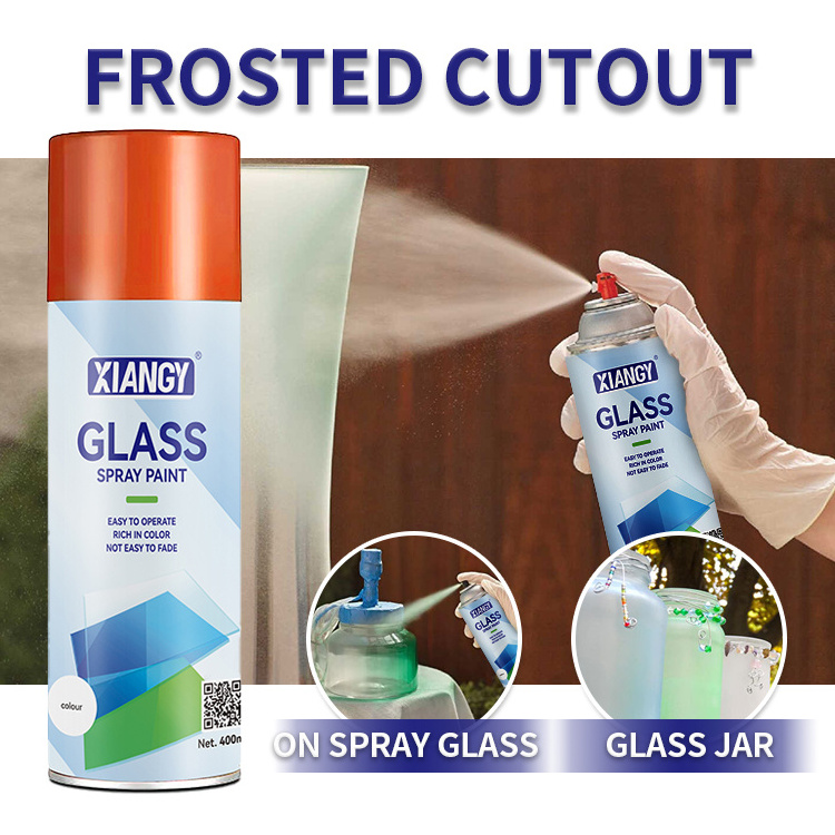 400ml Frosted Glass Spray Paint For Glass Uv Resistant Matte Hazy Frost