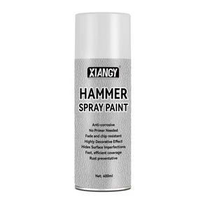 400ml Clear Texture Good Decoration Performance Aerosol Hammer Finish Spray Paint